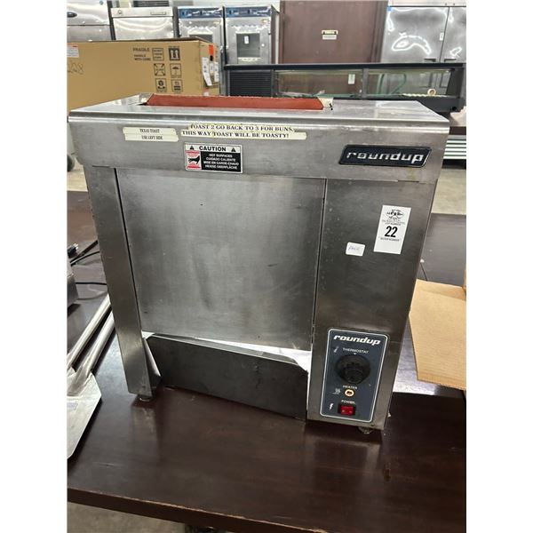 Round Up Conveyor Drop Toaster