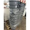 Image 1 : 20-Medium Gray Brute Waste Cans - 20 X $