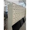 Image 2 : 8-Hallowell Tan/Beige 18 Unit Locker Cabinets - 8 X $