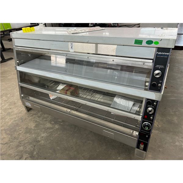 Fabristeel Heated Pass Thru Counter Warmer 5'