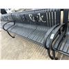 Image 1 : 3-Black Rock Cast 6' Patio Bench - 3 X $