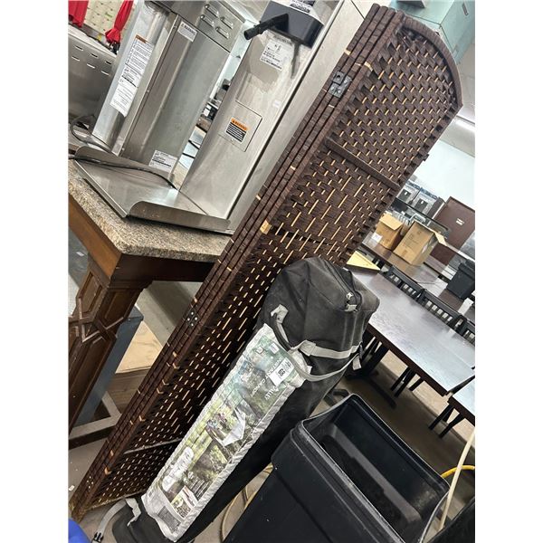 Shade Canopy, Privacy Screen