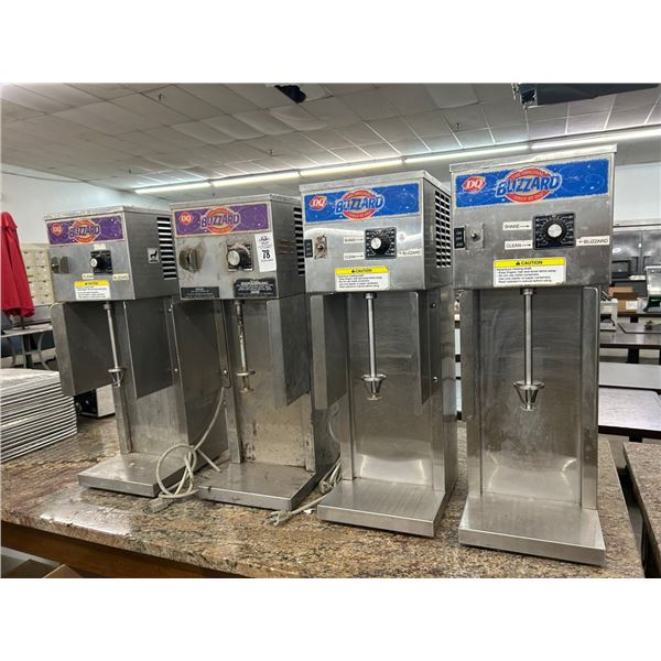 4-Blizzard Blender - 4 X $