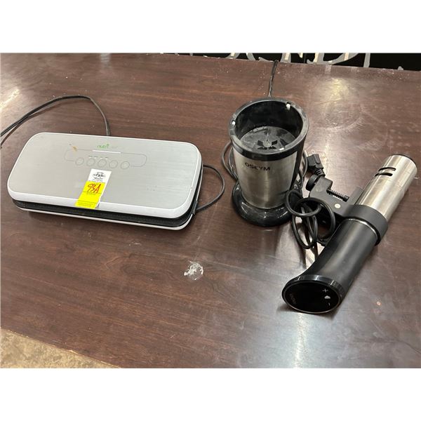 Nurto Chef Heat Wrapper w/Oseym Blender, Anova Unit