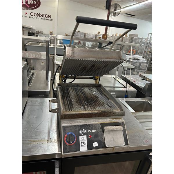 Star Promax Heated Panini Press