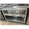 Image 1 : SS 4' Electric 3 Comp Steam Table w/Storage