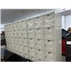 Image 1 : 3-Hallwell 18 Section Locker Cabinet - 3 X $