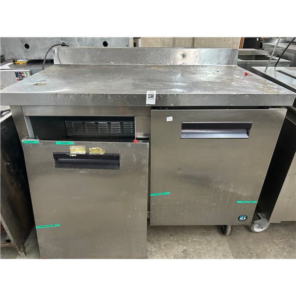 Hoshizaki  4' Ref. Rolling Worktop - Needs Door Repair (45 Degrees)