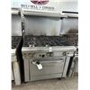 Image 1 : Southbend Gas 6 Burner Range/Oven - May Need Service
