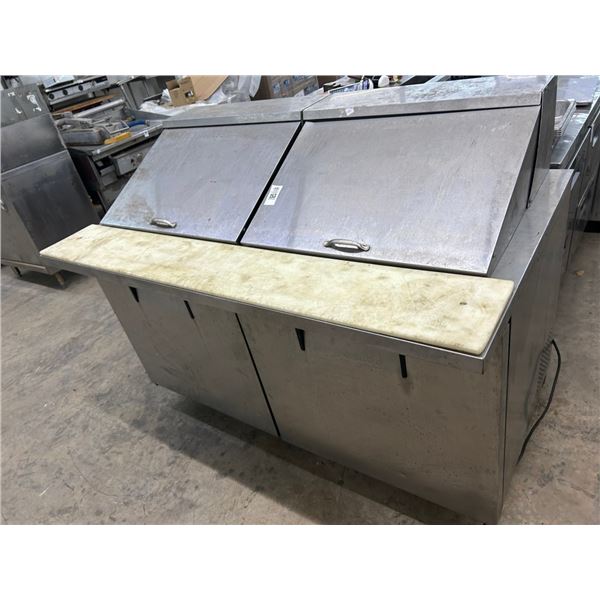 True 5' Rolling Mega Dome Ref. Sandwich Prep - Gets Cold