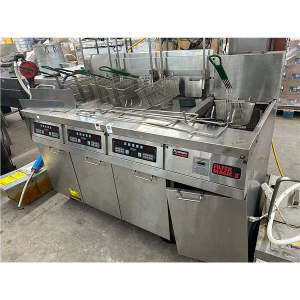 Frymaster Filter Magic 2 Triple Gas Digital Deep Fryer w/Recovery