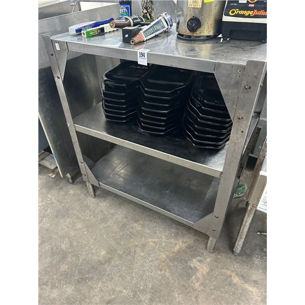 SS  3 Tier Storage Rack