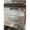 Image 4 : Keating Miraclean Gas 3' Flat Grill w/Press and Rolling Base