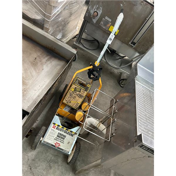 Parking Lot Paint Striper w/Paint