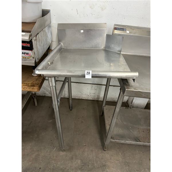 Small Clean Sink Table Ext. For Dishwasher