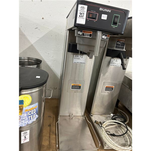 Bunn Ice Tea Brewer w/2 Dispenser Bins