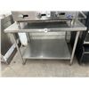 Image 1 : SS  3'  X  4'  Worktable w/Undershelf