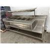 Image 1 : SS  8'  5 Comp Steam Table Workstation