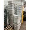 Image 2 : 60-New White Waste Cans - 60 X $