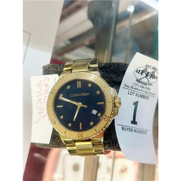 Calvin Klein Gold Men's Watch