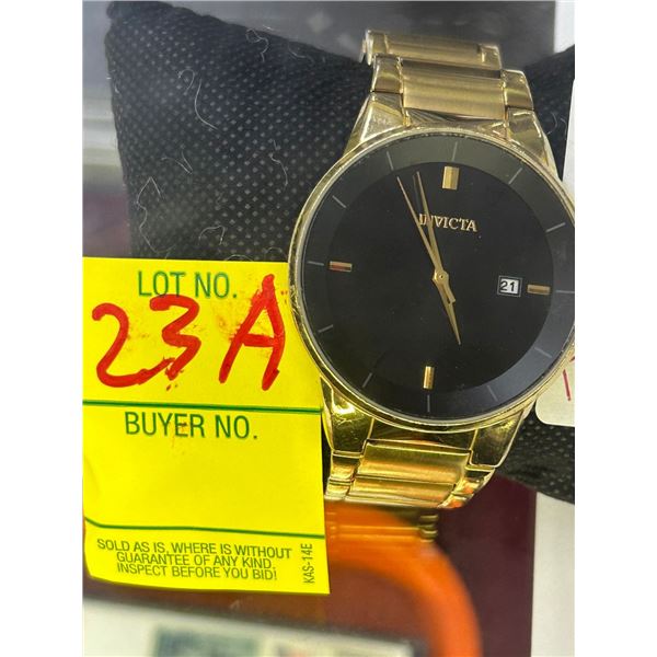 Invicta Man's Gold Watch