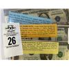 Image 2 : Bar Note, Bicentennial $2, Old Silver Certificate