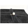Image 3 : 18K YG Diamond Ring w/One Rectangular Cut Cornered Cut Diamonds w/10 Round Cut
