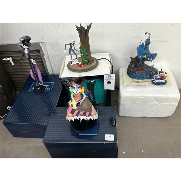 4-Disney Nightmare Before Christmas Figurine - 4 X $