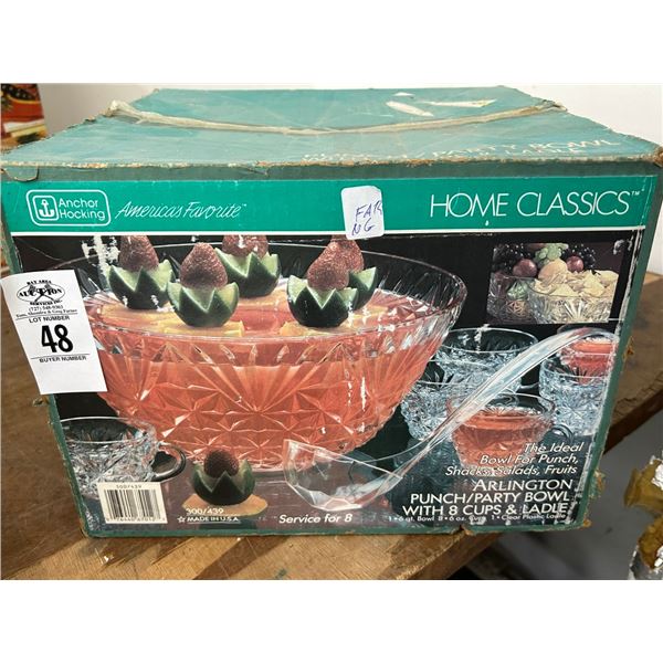 Punch Bowl Set
