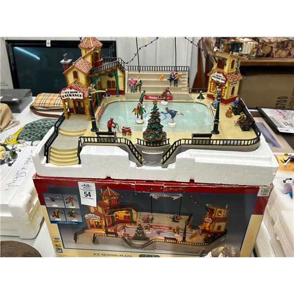 Lemax Parkside Ice Skating Plaza