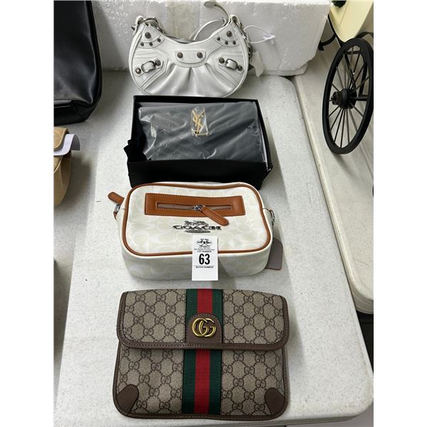 4-Coach/Other Ladie's Purse - Not Authenticated - 4 X $