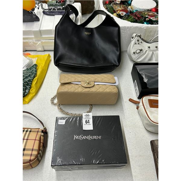 3-Coach/WSL Purse - Not Authenticated - 3 X $