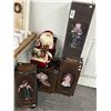 Image 1 : 4-Holiday 18"  Collector Figurine - 4 X $