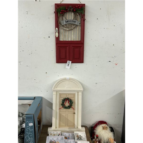 Holiday Front Door Décor - 2