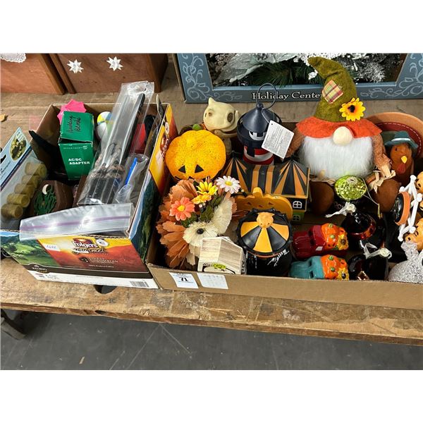 Halloween/Holiday Décor - 2 Trays