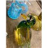 Image 3 : Art Glass Vases, Duck Paperweight, Walking Dead Movie Set