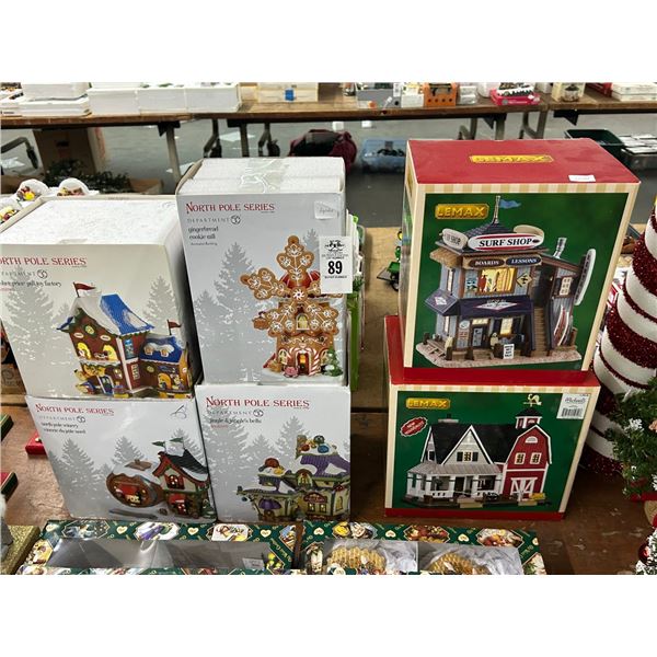 6-Holiday/Other Collector Houses - 6 X $