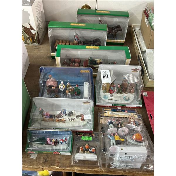 10-Lemax Figurine Set - 10 X $
