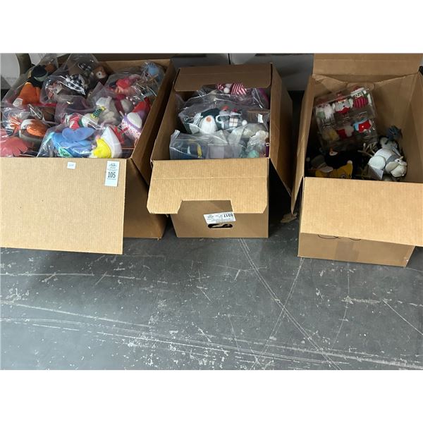 Large Lot of Plush Bird Décor