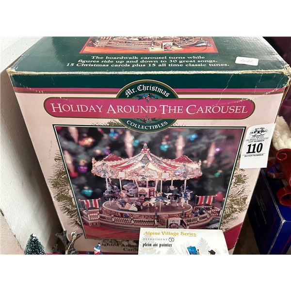 Holiday Around The Carousel Décor