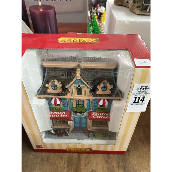 Lemax French Pastry Collector House