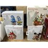 Image 1 : 4-Dept. 56 North Pole Series w/Mickey - 4 X $