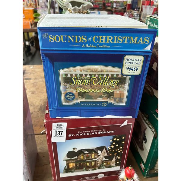 2-Dept. 56 Snow Village Houses - 2 X $