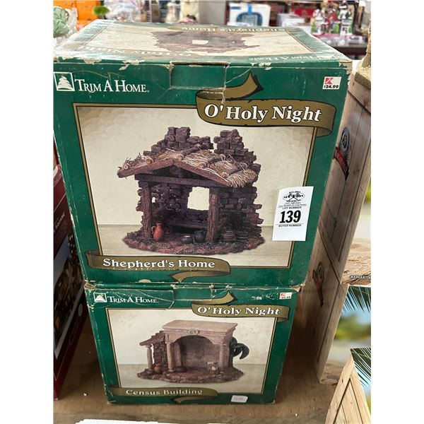 O Holy Night Nativity Houses - 2