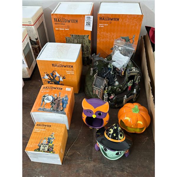 7-Dept. 56 Halloween Collectibles - 7 X $
