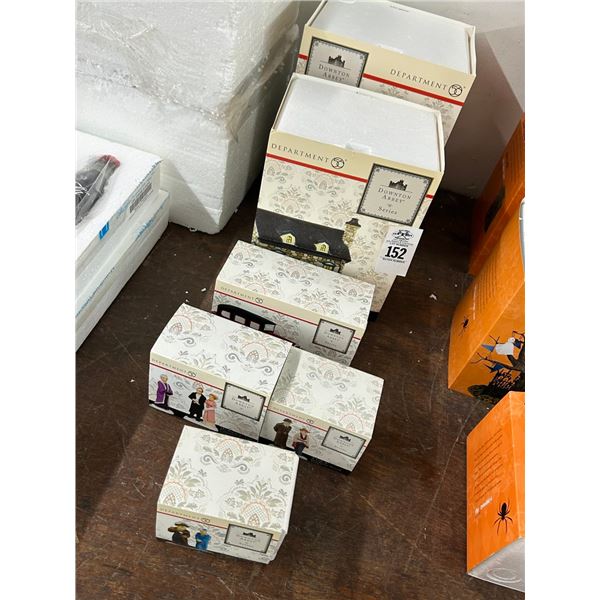 6-Dept. 56 Downtown Abby Collectibles - 6 X $