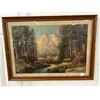 Image 2 : Oriental/Mountain Scene Wall Art - 2