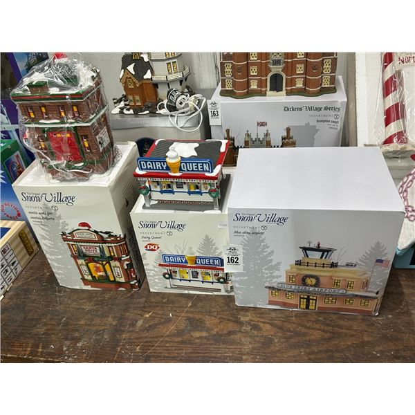 3-Dept. 56 Snow Village Houses - 3 X $