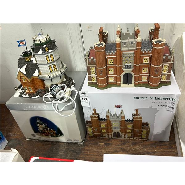 2-Dept. 56 Snow Village Houses - 2 X $