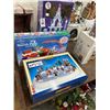 Image 1 : 3-Lemax Skating Rink/Northpole Express/Frozen Décor Set - 3 X $